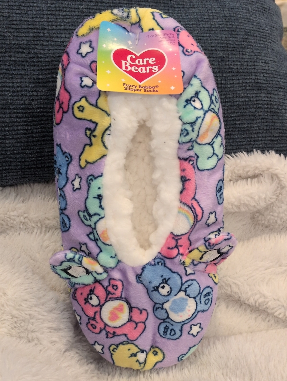 Care Bears Fuzzy Babba Slipper Socks